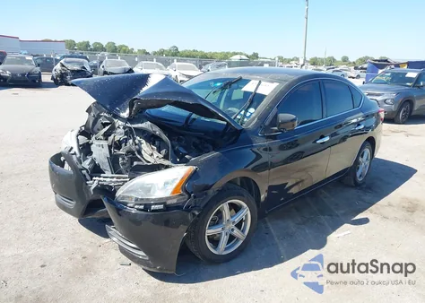 2014 Nissan Sentra Sv из США, поврежденный, VIN 3N1AB7AP3EL686826
